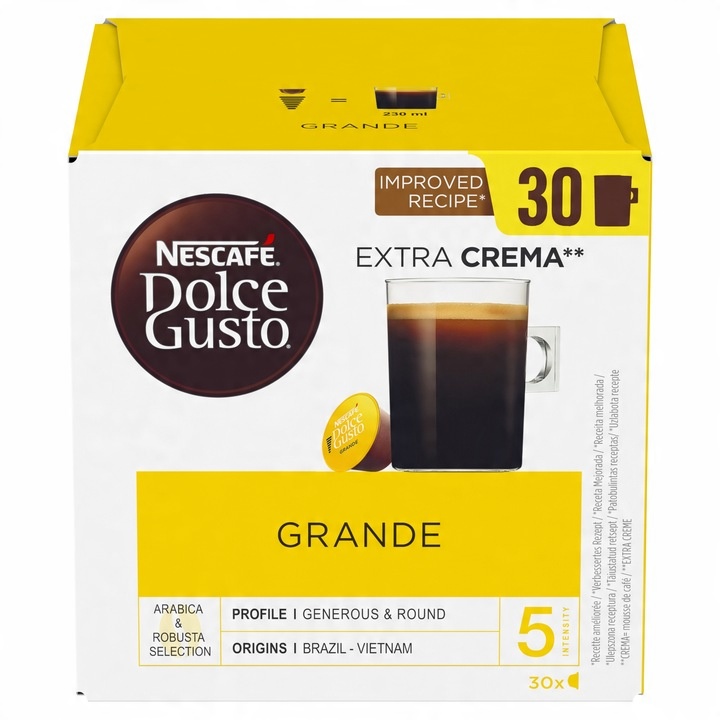 Kapsułki Nescafe Dolce Gusto Grande 3x30szt