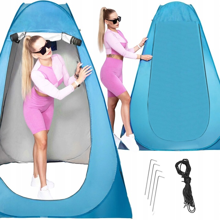 NAMIOT NA PRYSZNIC TOALETA WC PRZEBIERALNIA PRZENOŚNA KEMPINGOWY PLAŻOWY