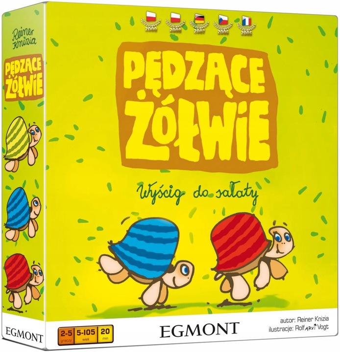 GRA PĘDZĄCE ŻÓŁWIE WYŚCIG DO SAŁATY EGMONT