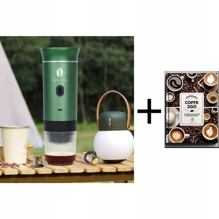 Przenośny Ekspres do Kawy Mielonej Kapsułek New Line Edition 2025 Zielony