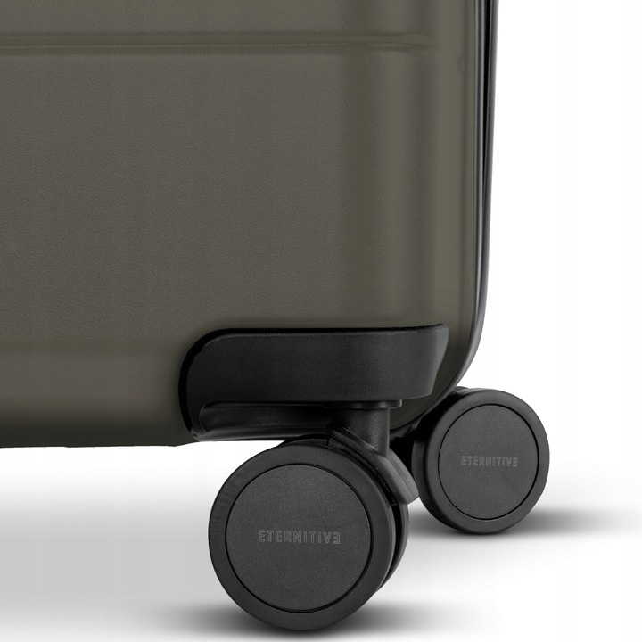 ETERNITIVE Walizka duża, Poliwęglan & ABS, Koła 360°, Zamek TSA, 98L
