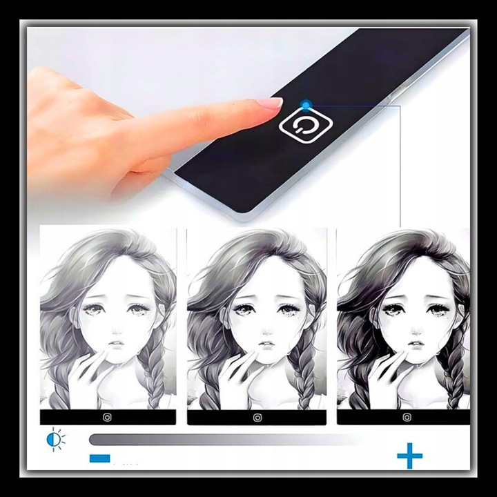 TABLET GRAFICZNY TABLICA DESKA KREŚLARSKA RYSOWANIA DLA DZIECI+2000 SZKICÓW