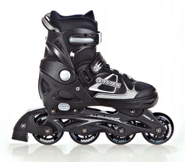 Rolko-Wrotki 3w1 Regulowane RAVEN Spirit Black/White 37-40