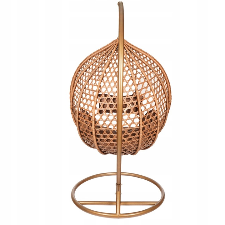 FOTEL KOKON KOSZ WISZĄCY JEDNOOSOBOWY DO POKOJU OGRODU OGRODOWY NA BALKON