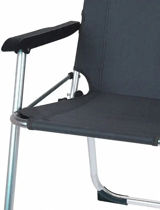 Krzesło kempingowe szare