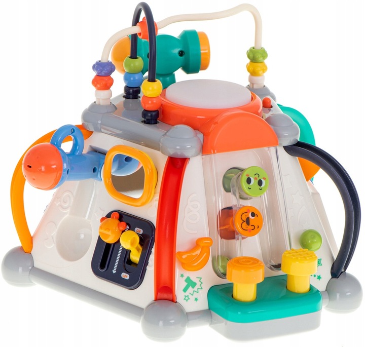 KOSTKA SENSORYCZNA INTERAKTYWNA SORTER EDUKACYJNY