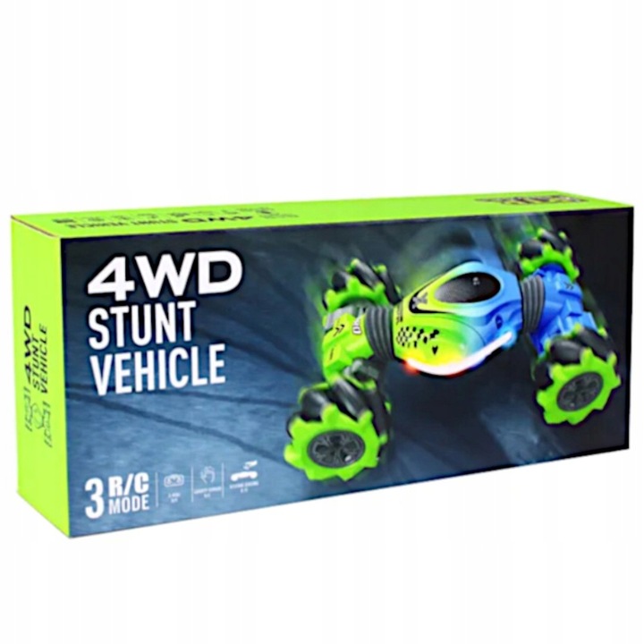 SAMOCHÓD ZDALNIE STEROWANY GESTAMI RĘKĄ AUTO TWISTER STUNT DRIFT 4X4 360°