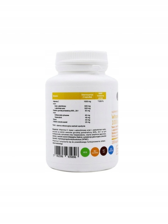 Witamina C Plus 1000mg 100 kapsułek ALINESS