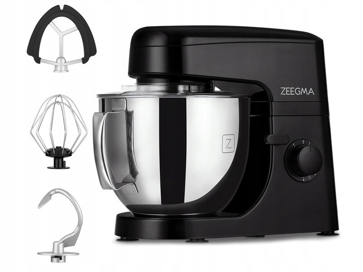 Robot kuchenny planetarny ZEEGMA Planeet Mix 1000W Czarny