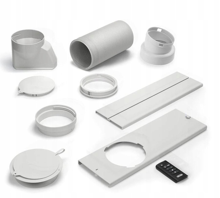 DELONGHI CICHY KLIMATYZATOR PRZENOŚNY PAC EL92 PINGUINO SILENT 2500W PILOT