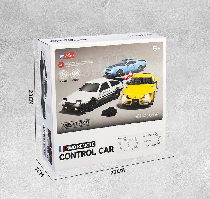 Samochód Zdalnie Sterowany RC Do Driftu Auto na pilot 4x4 LED akumulator