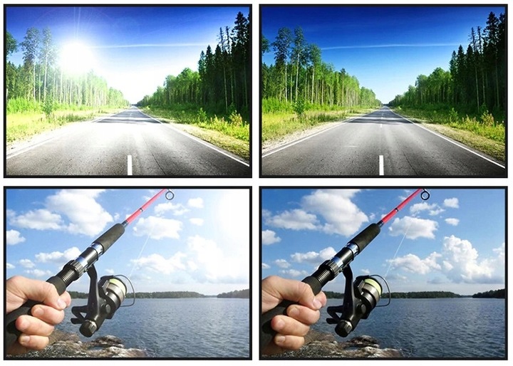 King Seven okulary przeciwsłoneczne pilotki aviator - mężczyzna bez oprawek