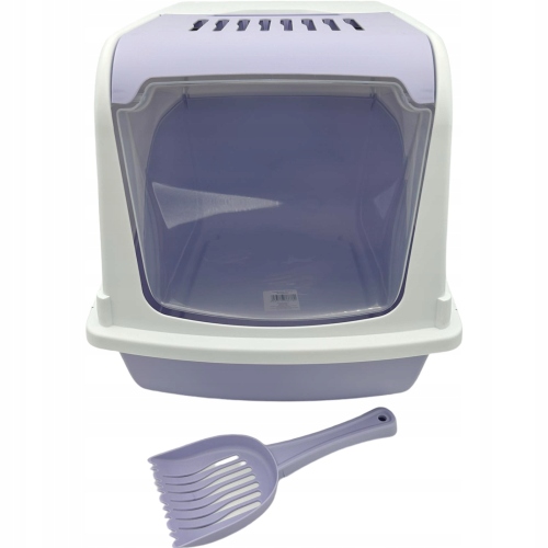 Kuweta Dla Kota Kryta 57cm ARIEL + Filtr + Łopatka OTWIERANA OD GÓRY