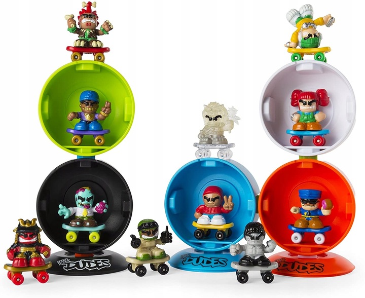 TECH DECK DUDES MINI DESKOROLKA FIGURKA 2-PAK