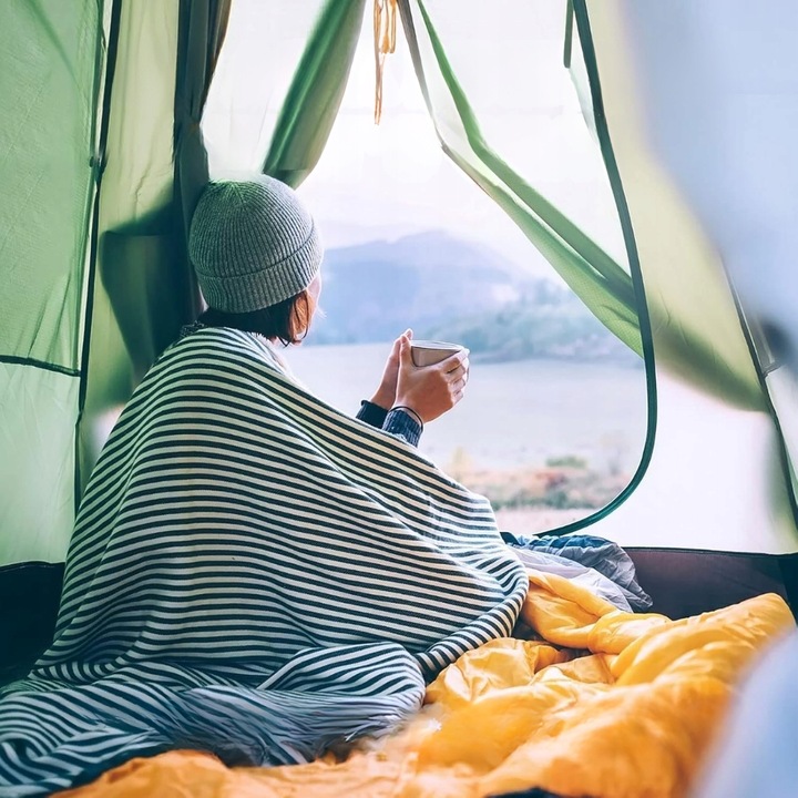 JEDWABNY ŚPIWÓR 220x90 TURYSTYCZNY LETNI Z ZAMKIEM - CIEPŁY LEKKI PODRÓŻNY
