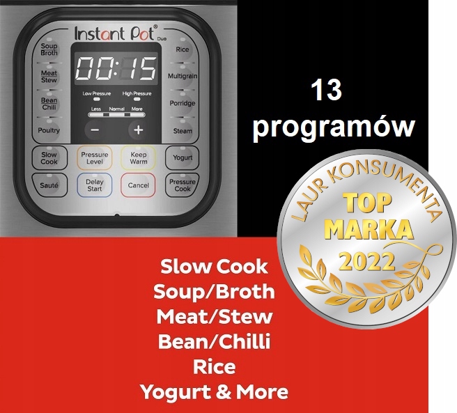 Instant Pot Duo 8 mulicooker 7 w 1