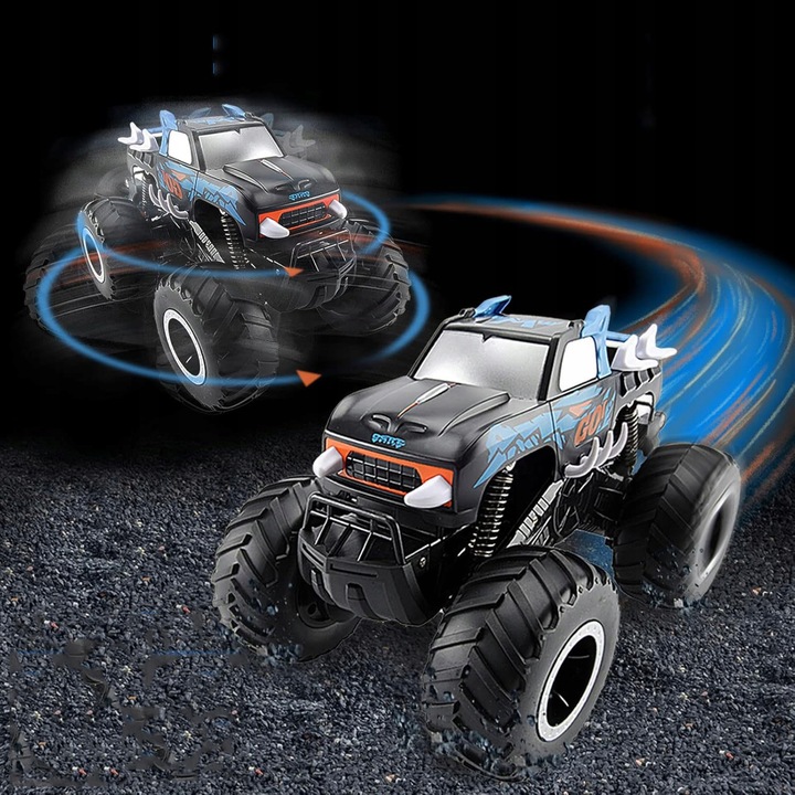 SAMOCHÓD ZDALNIE STEROWANY 1:16 4WD RC MONSTER TRUCK OFF-ROAD Z PILOT
