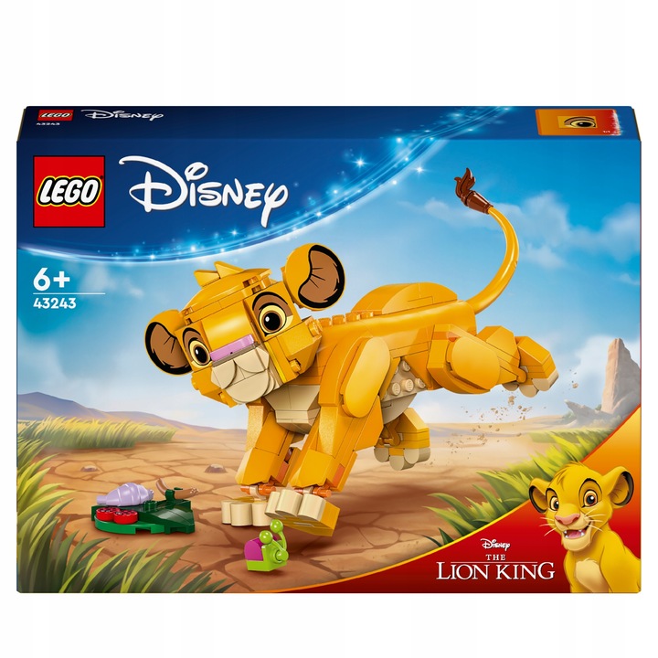 KLOCKI LEGO Disney Król Lew - lwiątko Simba 43243 PREZENT