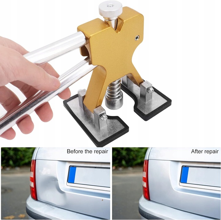 ZESTAW PDR PULLER DO USUWANIA WYCIĄGANIA WGNIECEŃ WGNIOTEK KAROSERII HIT !