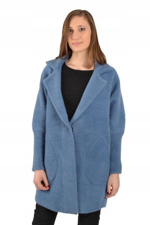 Płaszczyk ALPAKA oversize size plus DUŻY ROZMIAR