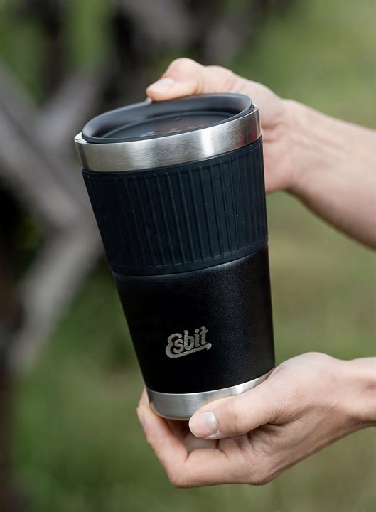 Kubek termiczny Esbit Sculptor Tumbler Thermo Mug 550ml - black