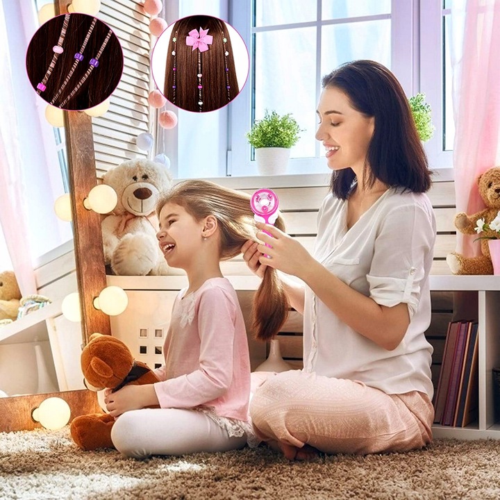 ZAPLATARKA do włosów zaplatacz Studio Fryzjerskie maszynka do WARKOCZYKÓW