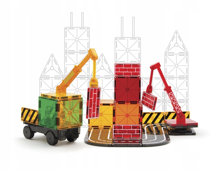 MAGNA TILES Klocki Magnetyczne Konstrukcyjne Builder 32 el.