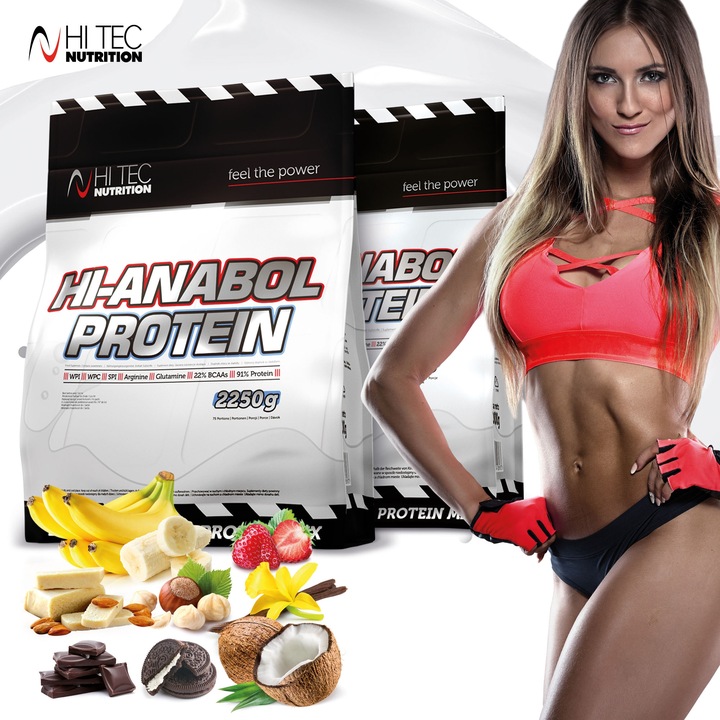HI TEC HI Anabol Protein 2250g BIAŁKO WHEY WPI WPC