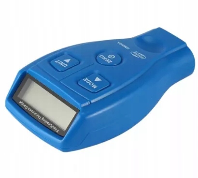 MIERNIK TESTER CZUJNIK GRUBOŚCI POWŁOKI LAKIERU MATERIAŁÓW STAL ALUMINIUM