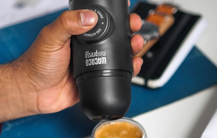 Przenośny Ekspres Do Kawy Wacaco Minipresso Gr Kompaktowy Ciśnienie 8 Barów