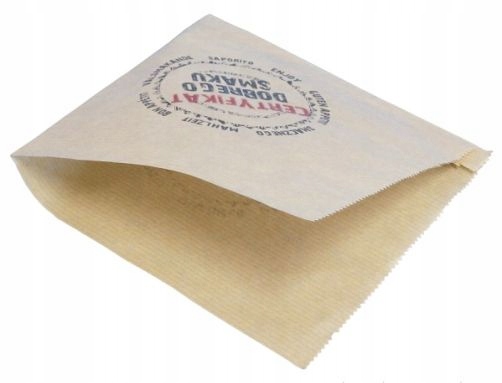 Opakowanie koperta torebka burger kebab 16cmx17cm 1000 szt. certyfikat smak