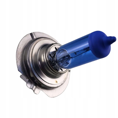 ŻARÓWKI H7 12V 55W XENON EFFECT HQ AUTOMOTIVE 5500K SUPER ZIMNE BIAŁE +50%