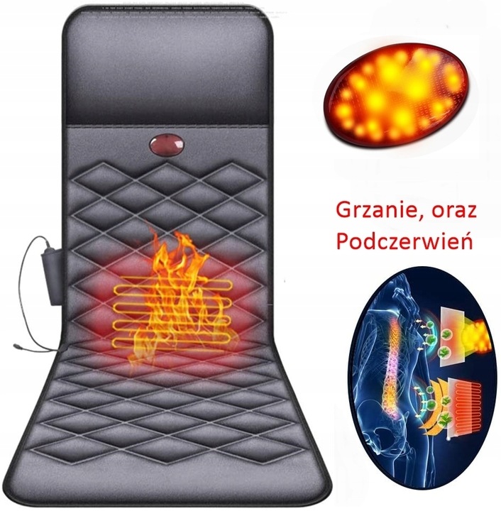 Materac masujący mata masująca shiatsu do masażu