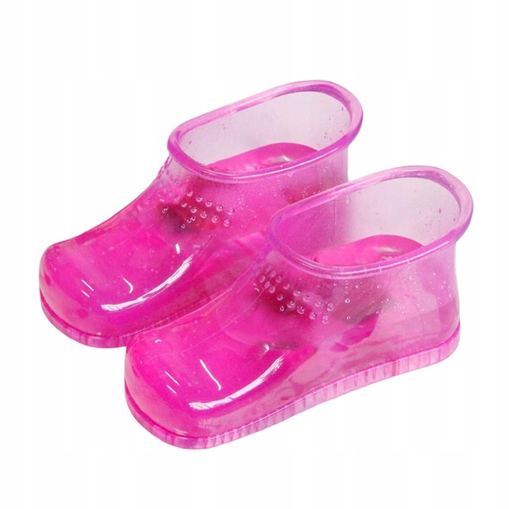 Buty do kąpieli stóp Ruchome przenośne moczenie stóp Czerwone