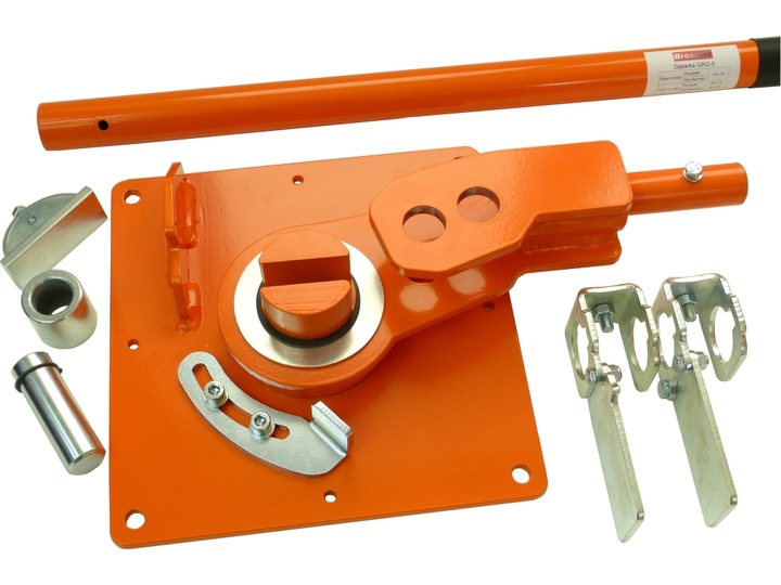 Giętarka do prętów strzemion drutu fi 6-18 GRO-5 z łożyskiem + GRATIS