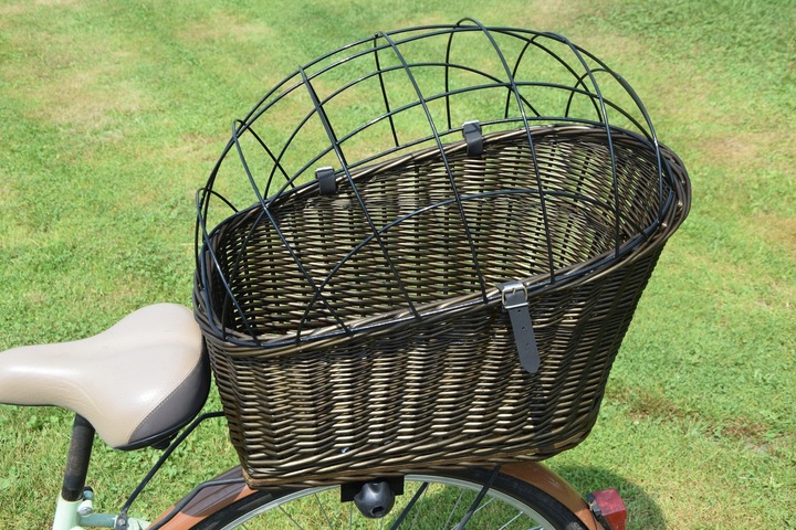 Koszyk TRANSPORTER z wikliny na rower Kosz MIX