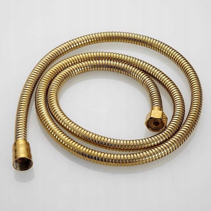 WĄŻ PRYSZNICOWY ZŁOTY 150CM