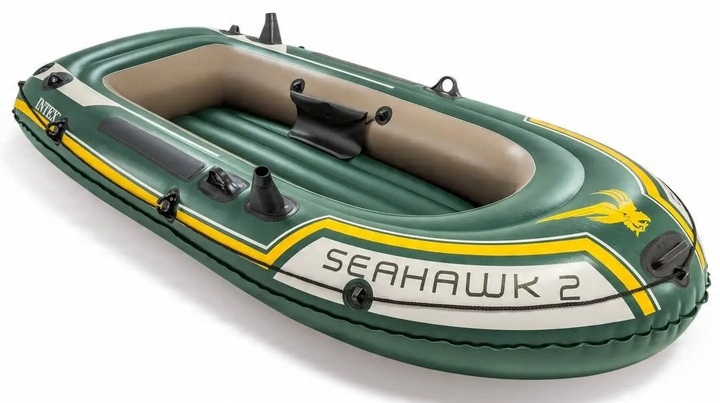 PONTON SEAHAWK 2 +WIOSŁA +POMPKA 236cm INTEX 68347