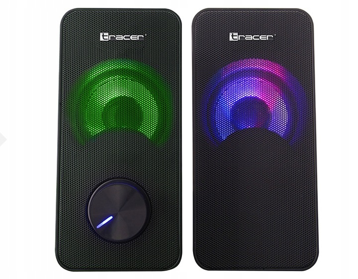 Głośniki podświetlane LED Tracer 2.0 Loop RGB USB
