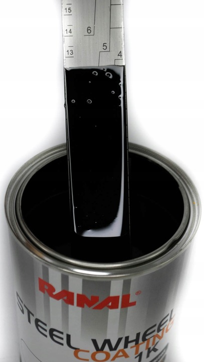 GOTOWY LAKIER NA FELGI 800ML CZARNY POŁYSK