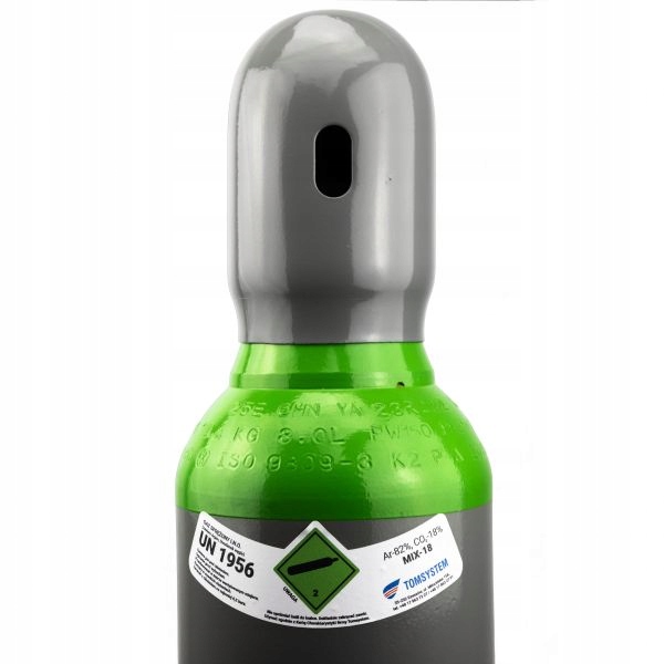 ZESTAW MIGOMAT MIX BUTLA PEŁNA 8L 150 BAR (ARGON+CO2) + AKCESORIA + GRATIS