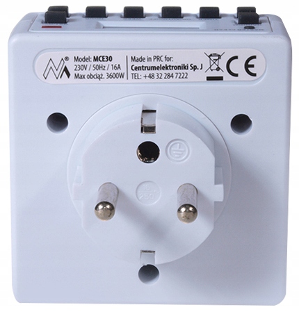 WYLACZNIK BOJLER PROGRAMATOR CZASOWY CYFROWY TIMER