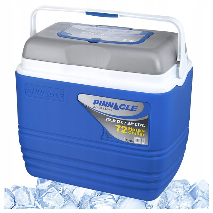 Lodówka turystyczna Pinnacle TPX 7000 32 L granatowa na biwak piknik podróż