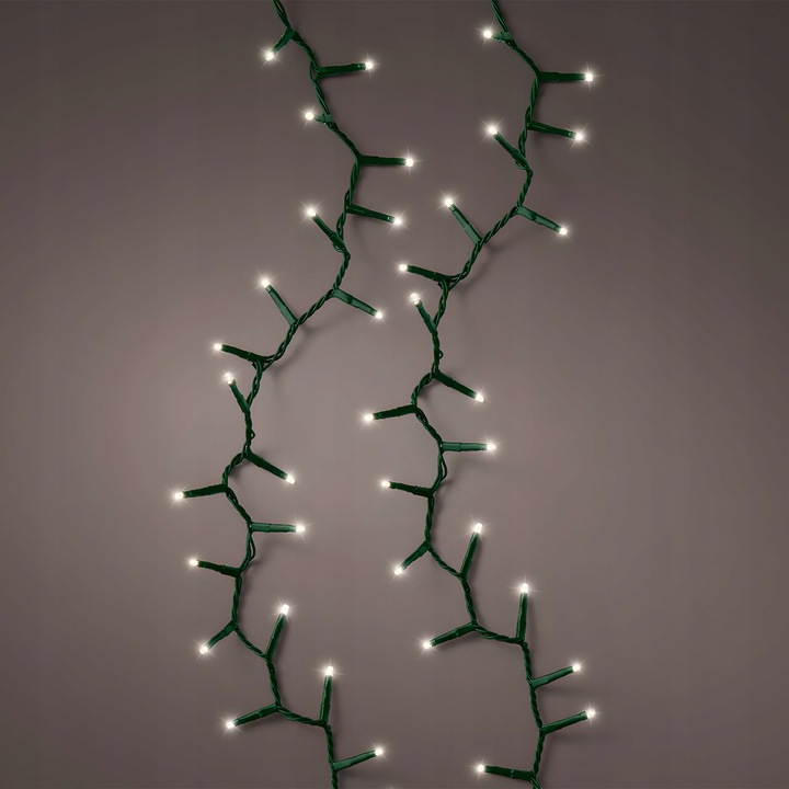 Lampki Choinkowe Światełka Ciepłe Białe 2000 LED 45 m IP44 ZEW/WEW COMPACT