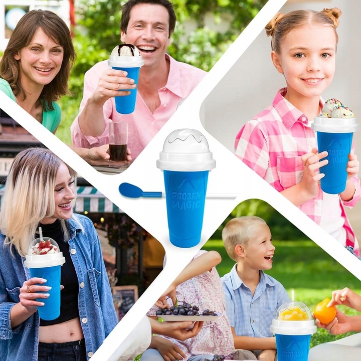 Kubek Do Robienia Lodów Slushy Sorbetów Slushy Mrożonych 330ml