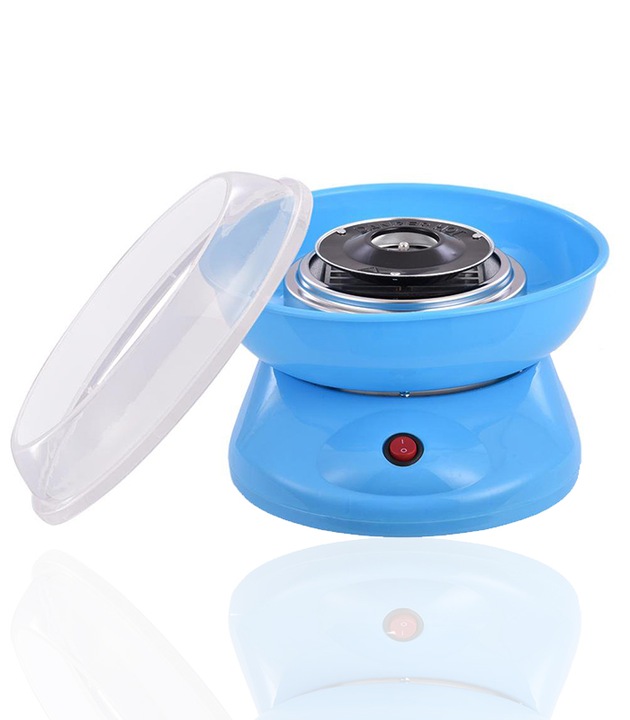 MASZYNA URZĄDZENIE DO WATY CUKROWEJ DLA DZIECI + AKCESORIA MIARKA PATYCZKI