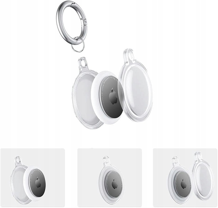 SILIKONOWE ETUI 250 opakowań(op po 2szt) CASE BRELOK KLUCZY DO APPLE AIRTAG