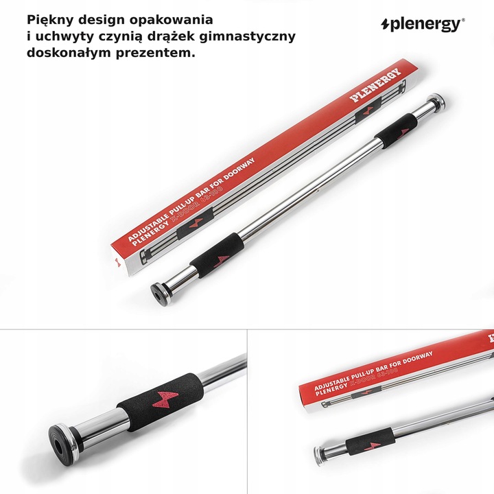 Drążek do podciągania Plenergy X-Door 62-88 cm