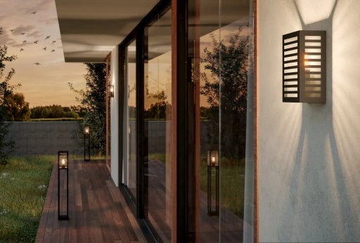 EGLO ALAMONTE 3 KINKIET OGRODOWY CZARNY 900136