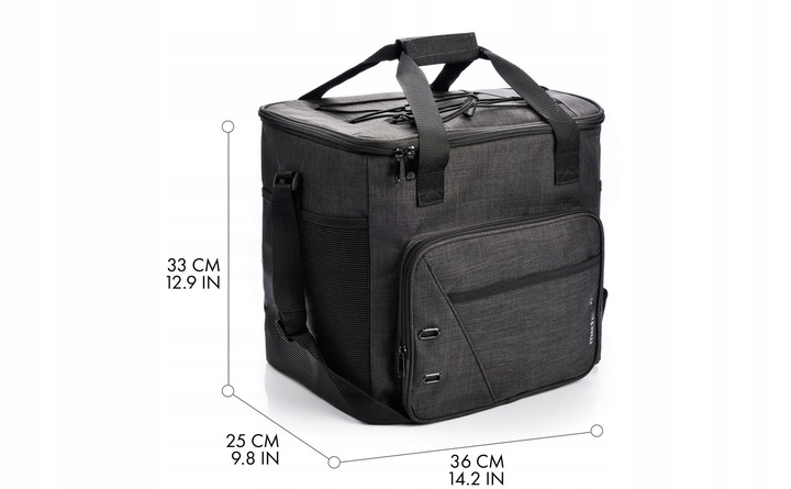 Torba termiczna termoizolacyjna plażowa piknik przenośna Meteor Frosty 30 l